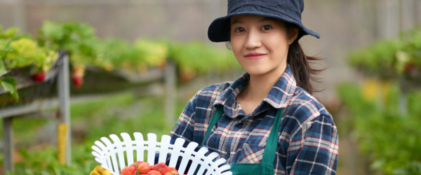 What technology is used in vertical farming?