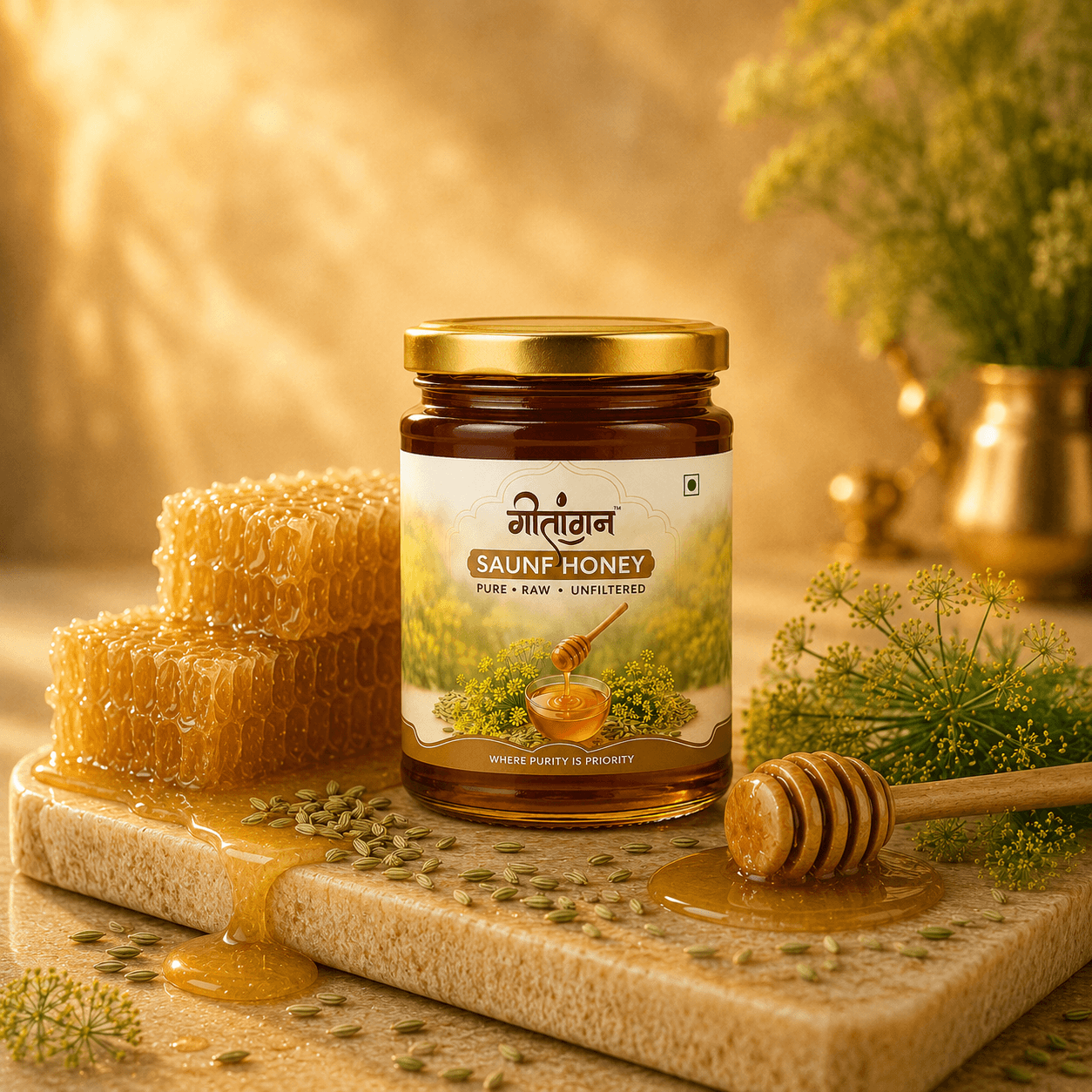 Saunf Honey